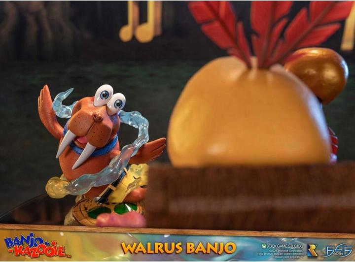 Actual product image First 4 Figures Banjo-Kazooie statuette Walrus Banjo 24 cm