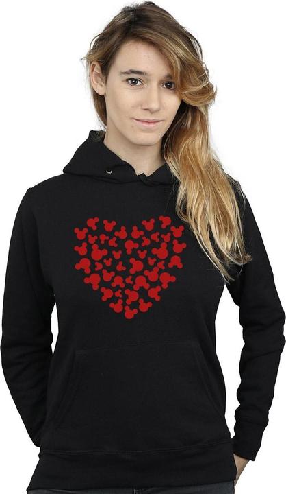 Image du produit Disney - Sweat à capuche MICKEY MOUSE HEART SILHOUETTE - Femme (L)
