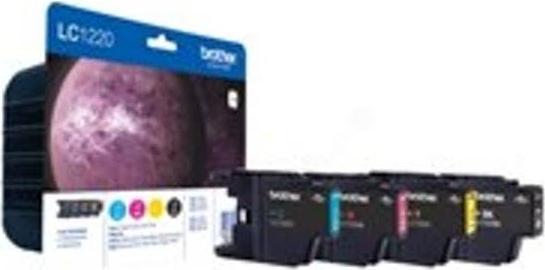 Actual product image Brother LC-1220VALBP Value Pack (M, FC, Y, C)