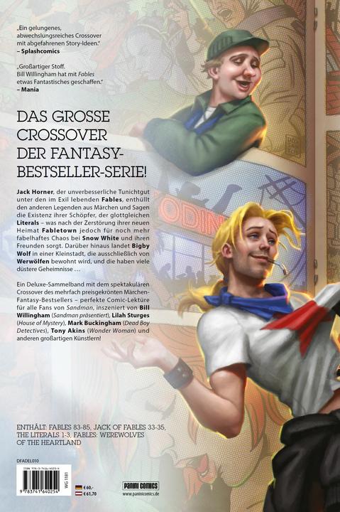 Produktbild Panini Fables (Deluxe Edition) (Deutsch, Tony Akins, Russ Braun, Mark Buckingham, Bill Willingham, Jim Fern, Craig Hamilton, Lilah Sturges, 2025)