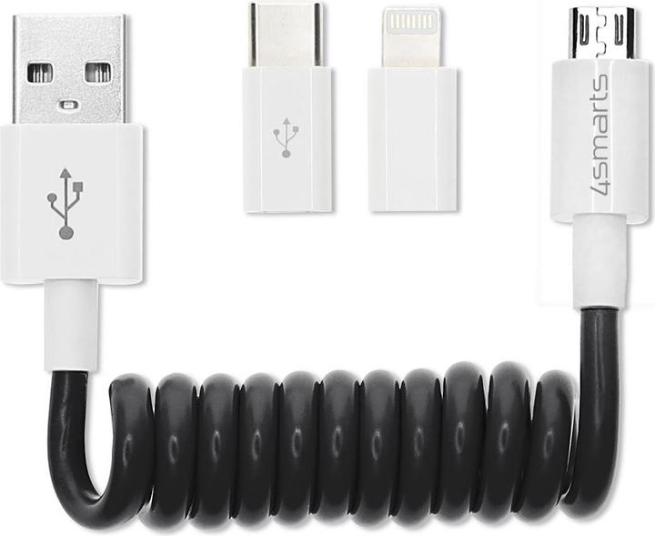 Produktbild 4smarts USB-Ladekabel (0.80 m, USB 2.0)