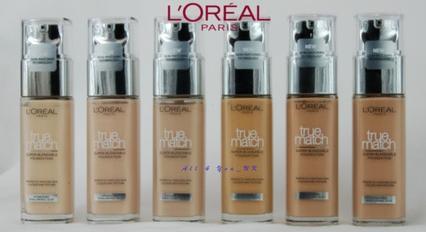Actual product image L'Oréal Paris true match (D1-W1 Golden Ivory)