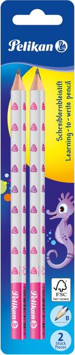 Actual product image Herlitz JUMBO - Pencils for learning to write (B, 2 x)