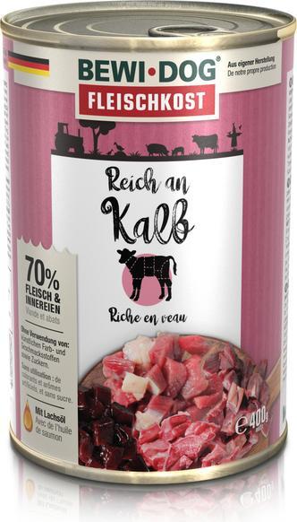 Bewi dog Hunde-Nassfutter (Adult, 400 g)