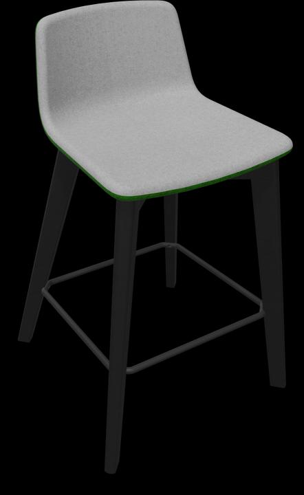 Grey, Black, green melange, Ash stained black