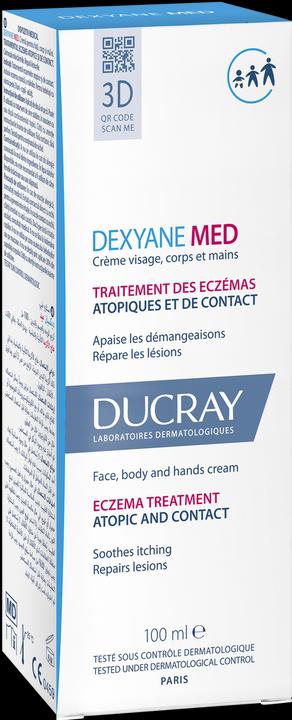Nährwerte und Zutaten Ducray Dexyane MeD Cr Gesi Koe Hae 100ml (Körpercreme, 100 ml)