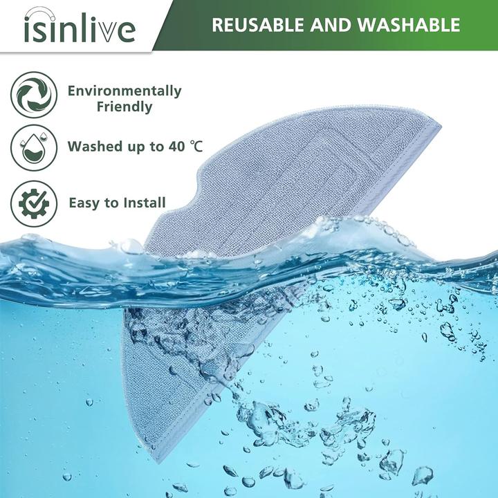 Actual product image Isinlive Replacement wipes
