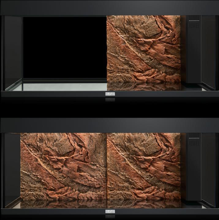 Actual product image Juwel Aquarium Motif back wall Cliff Dark (Rear panel, other items)
