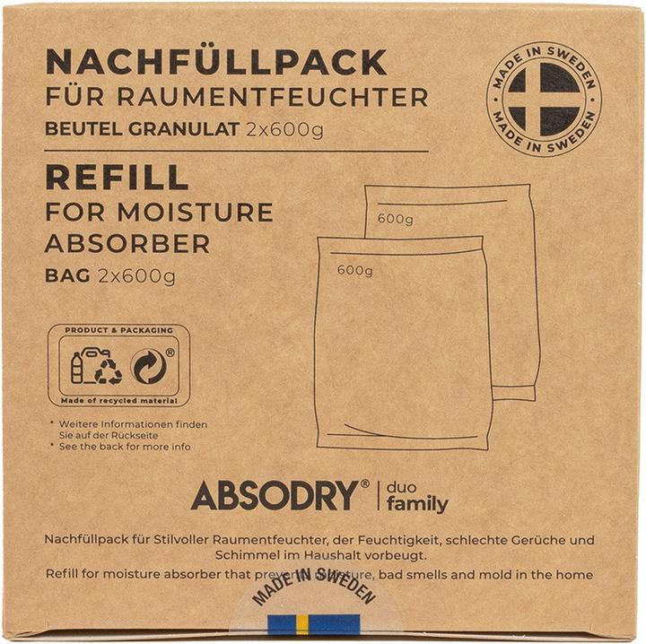 Produktbild Absodry Luftentfeuchter-Nachfüllpack D (2 x)