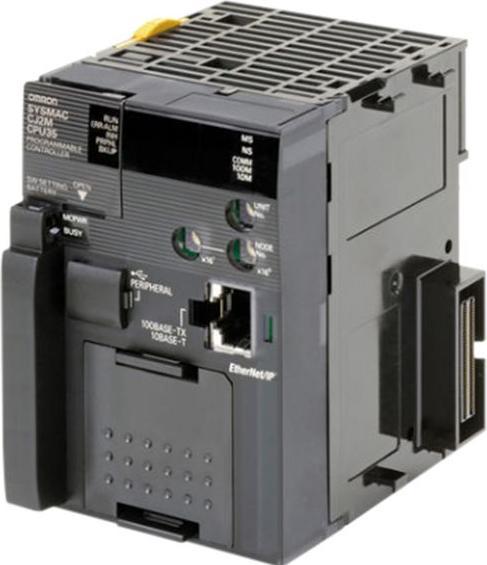Image du produit Omron Industrial Automation PLC CJ2M CPU 2560 I/O 5Ks mémoire