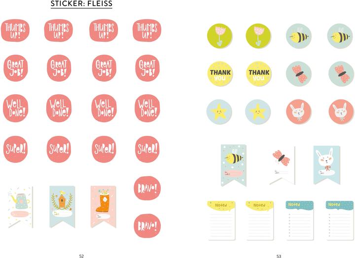Produktbild Bullet Journal – Stickerbuch für Lehrer