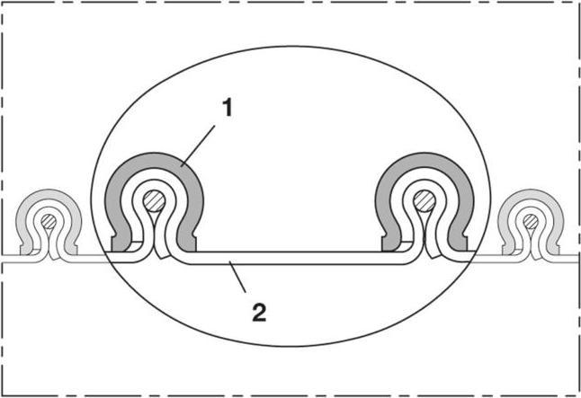 Actual product image Norres Suction and blower hose CP PTFE-INOX 475 FOOD 225 mm 237.00 mm 3 m