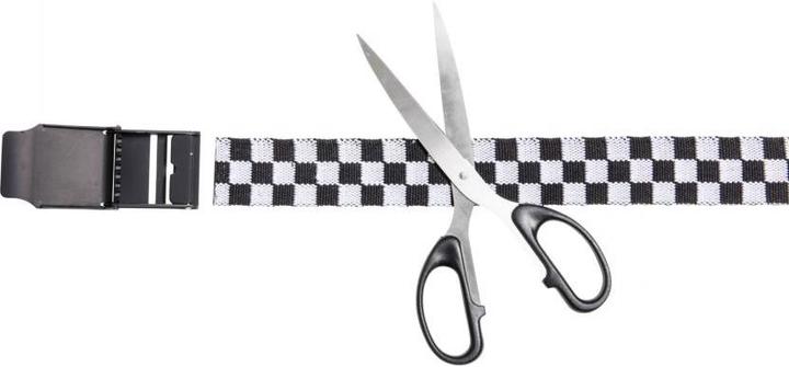 Immagine prodotto Urban Classics UC Canvas Belt Checkerboard 150cm (Taglia unica)