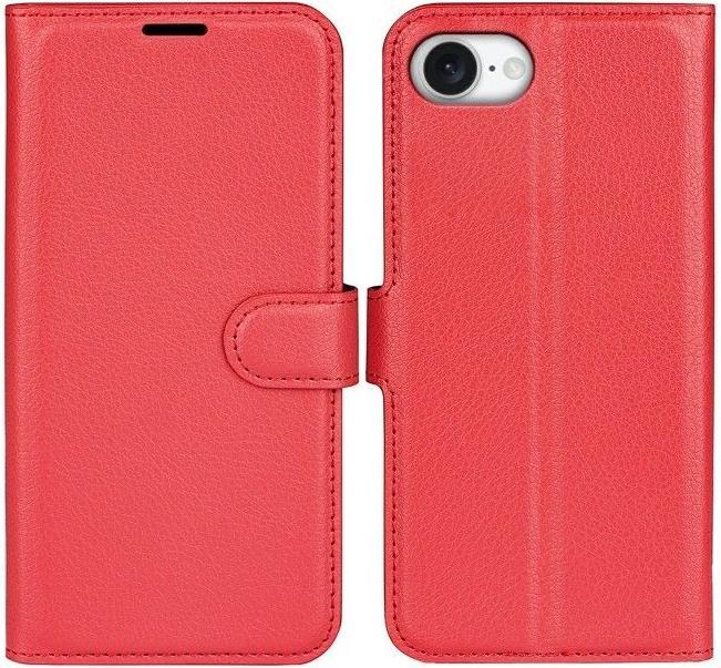 Actual product image MU Classic Litchi Leder Bookcover Series (Apple iPhone 16e)