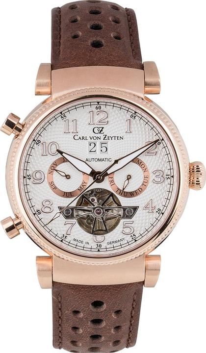 Produktbild Carl von Zeyten CVZ0075RWHS Alpirsbach Automatik 44mm 3ATM (Analoguhr, 44 mm)