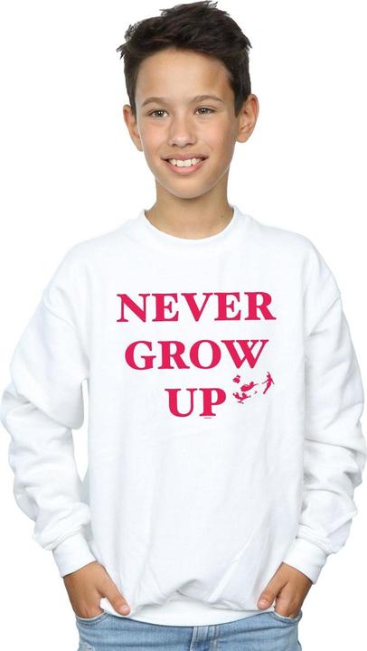 Disney Peter Pan Never Grow Up Sweatshirt Jungen