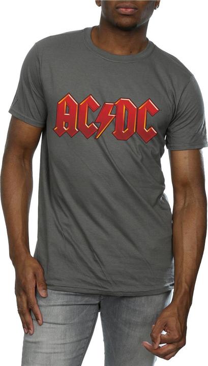 Actual product image AC/DC Mens Dark Red Logo T-Shirt (M)