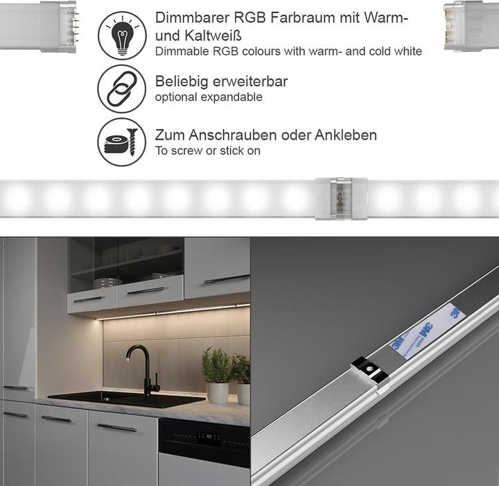 Produktbild Vicco LED Stripe (RGBW, 55 cm)