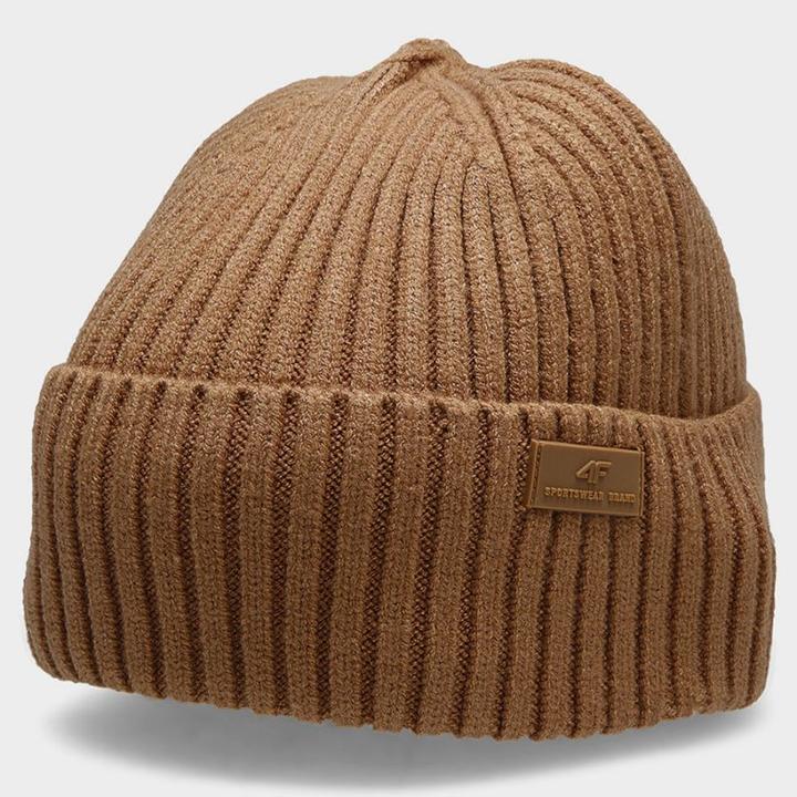 Actual product image 4F Men's cap light brown H4Z22 CAM003 82S (L)