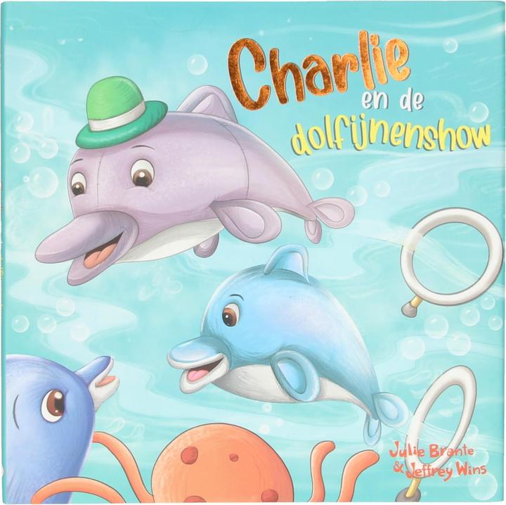 Actual product image Wins Holland Picture book - Charlie and the dolphin show