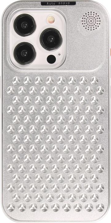 Produktbild PhoneLook Hülle im Mac Pro Look mit Aromatherapie und Wärmeableitung Space Grey (Apple iPhone 15 Pro)