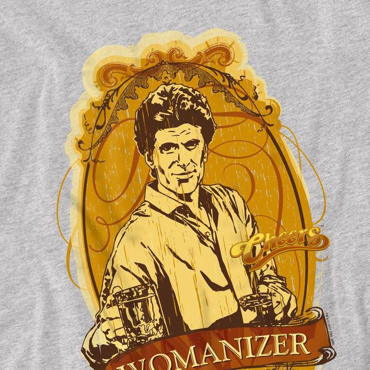 Actual product image Cheers Mens Womanizer T-Shirt (XL)