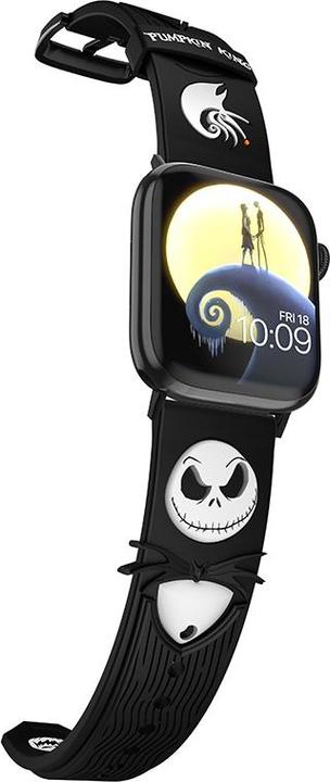 Actual product image Moby Fox Nightmare Before Christmas bracelet pour smartwatch Sculpted Jack