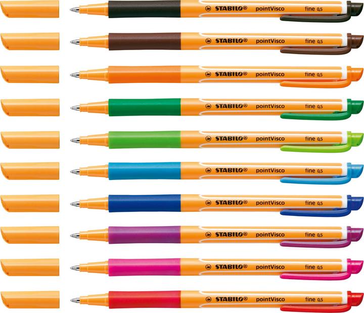 Actual product image STABILO Rollerball pointVisco (Blue, 1 x)