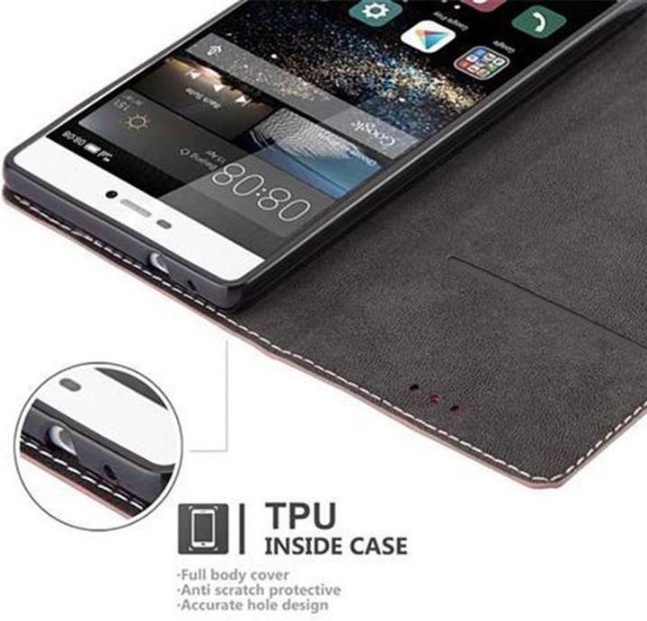 Produktbild Cadorabo Book X-Wallet Cover (Huawei P8)
