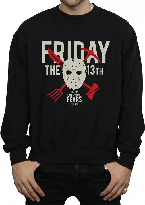 Actual product image Absolute Cult Mens Day Of Fear Sweatshirt (L)