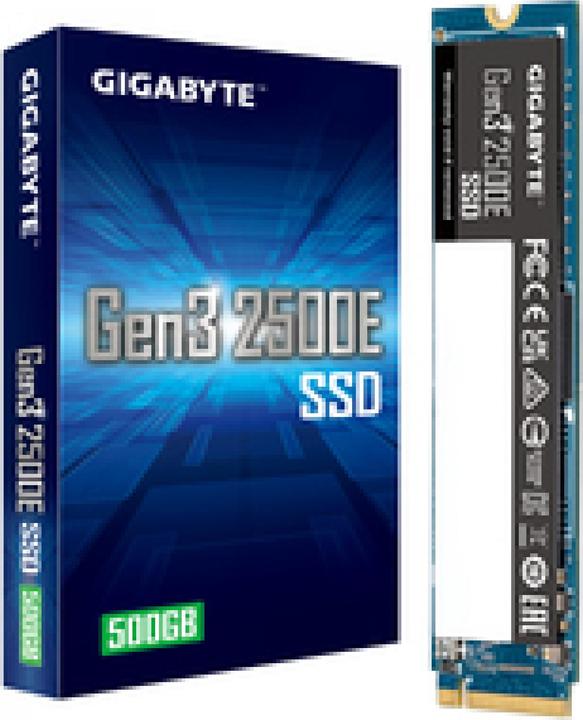 Image du produit Gigabyte Gen3 2500E (500 Go, M.2 2280)