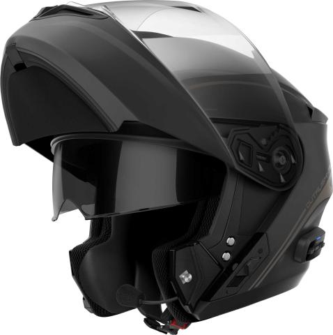 Immagine prodotto Sena OUTRUSH R - Smart Motorrad-Klapphelm (ECE22.06) - schwarz matt (M) (M)