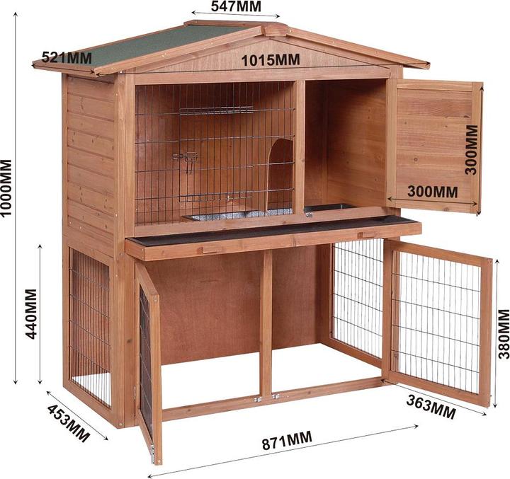 Actual product image Wiltec Rodent house