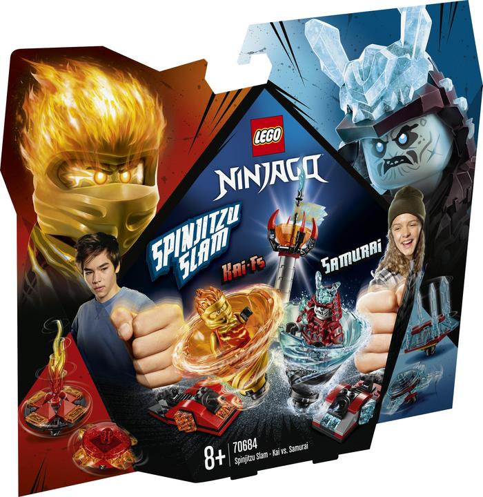Produktbild LEGO Spinjitzu Slam Kai vs. Eis-Samurai (70684, LEGO Ninjago)