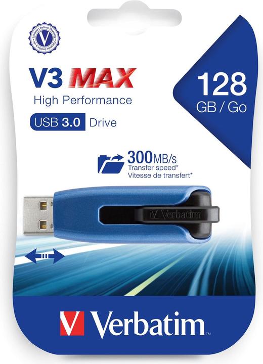 Productafbeelding Verbatim Store n Go V3 Max (128 GB, USB-A, USB 3.0)