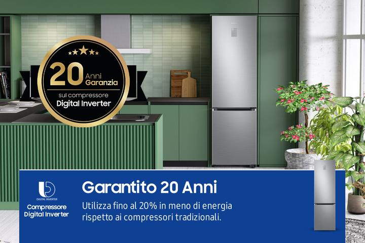 Actual product image Samsung RB38C776CS9 EcoFlex AI 2m Combined Refrigerator (390 l)