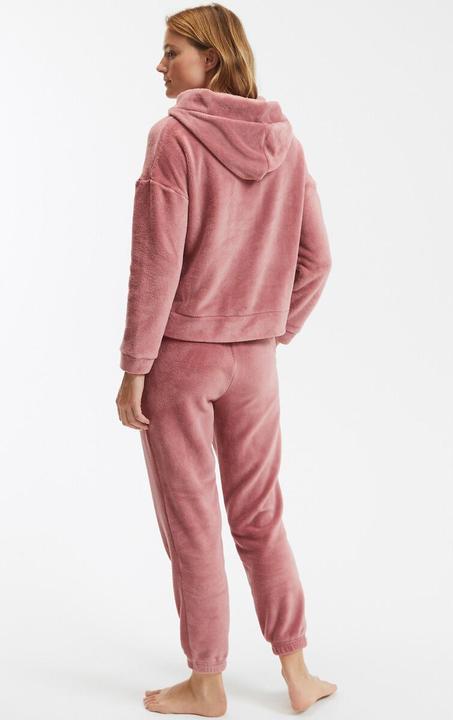 Produktbild So'home Pyjama mit Kapuze und Knopfleiste (34)