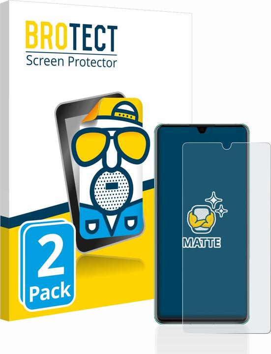 Actual product image BROTECT Protector Anti-Glare (2 Piece, Huawei P30)