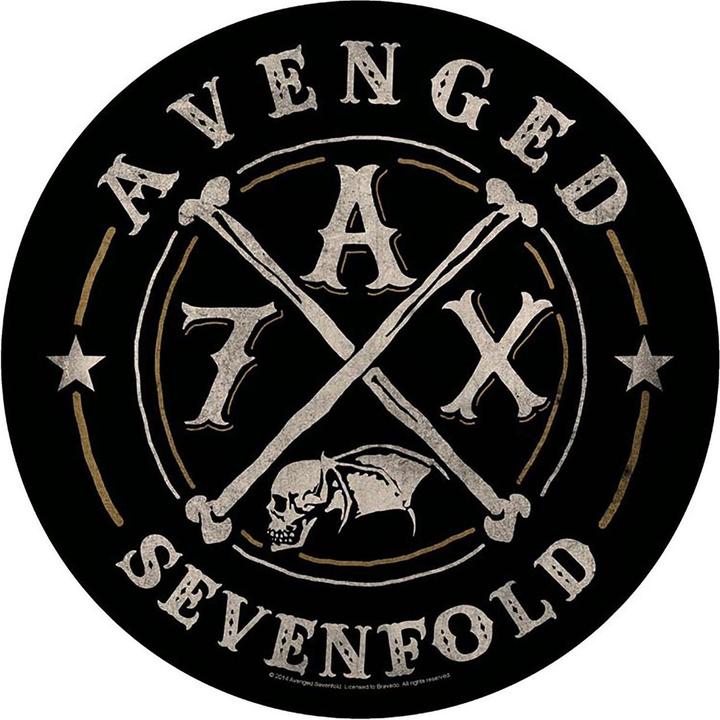 Actual product image Avenged Sevenfold A7X Patch