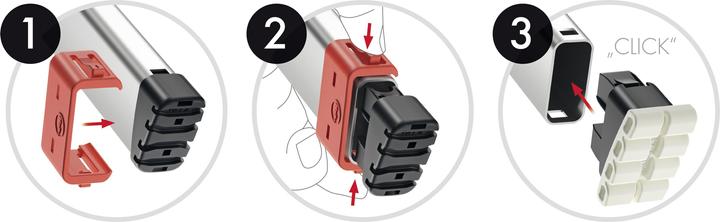 Image du produit Hailo EasyClix Living - Size L, jeu de pieds interchangeables