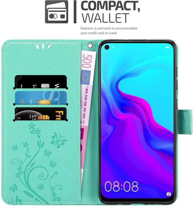 Image du produit Cadorabo Couverture du livre de fleurs (Huawei Nova 4)