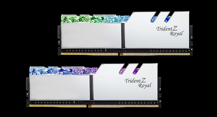 Actual product image G.Skill Trident Z Royal (2 x 16GB, 4400 MHz, DDR4-RAM, DIMM)