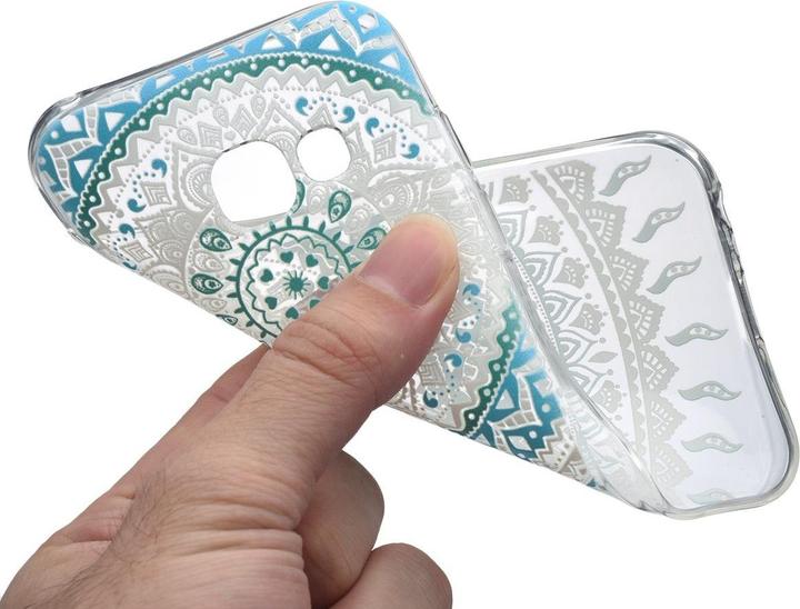 Produktbild König Design Henna Cover für Samsung Galaxy A5 2017 Case Schutz Hülle Silikon Sonne Blau Neu (Samsung Galaxy A5 (2017))