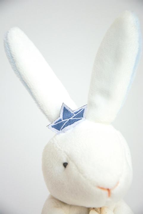 Productafbeelding Doudou et Compagnie Knuffeldeken Bunny Zeeman