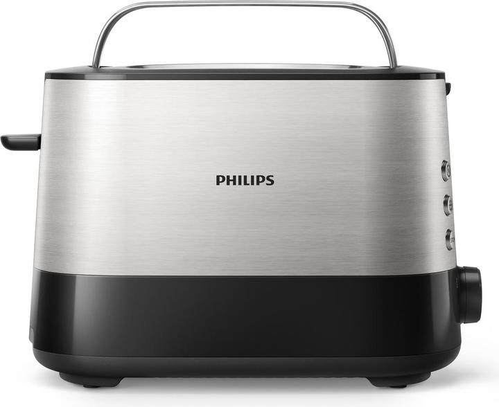 Immagine prodotto Philips Viva Collection HD2635/90 tostapane 2 fette Nero, Titanio