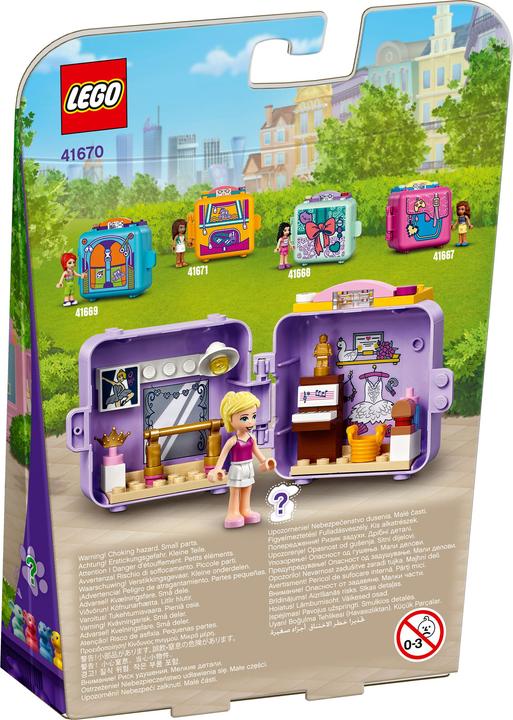 Actual product image LEGO Stephanie's Ballet Cube (41670, LEGO Friends)
