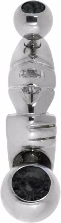 Actual product image Bijouteria Genital piercings (Surgical steel 316L, Premium crystal)