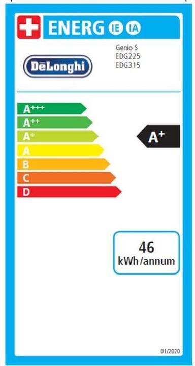 Etichetta energetica De'Longhi Genio S (NESCAFÉ Dolce Gusto)