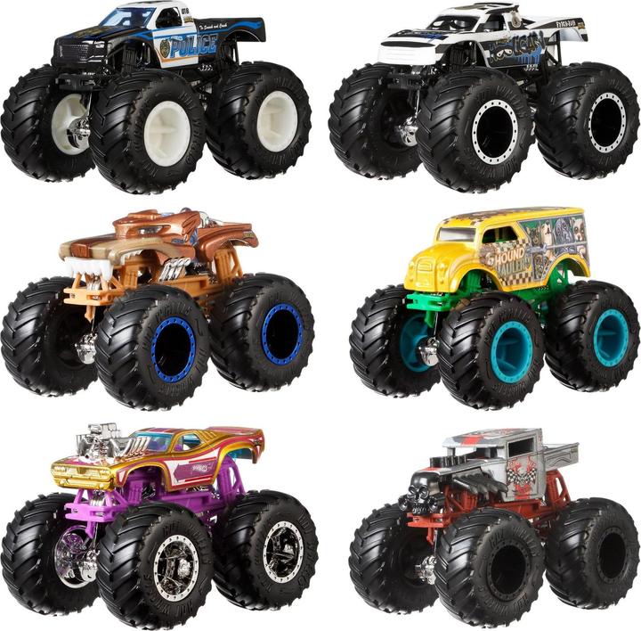 Produktbild Hot Wheels Monster Trucks, Die-Cast, assortiert, 1 Stück