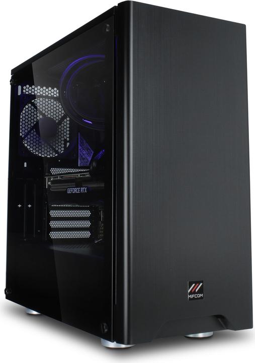 Produktbild Mifcom Savage (Intel Core i9-9900K, 32 GB, 1000 GB, GeForce RTX 2080 Ti)